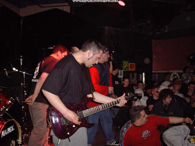 [all out war on Feb 22, 2003 at the Met Cafe (Providence, RI)]