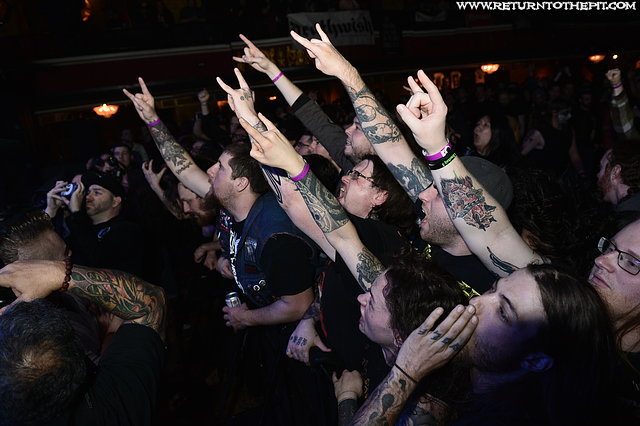 [at the gates on Apr 10, 2015 at Royale (Boston, MA)]