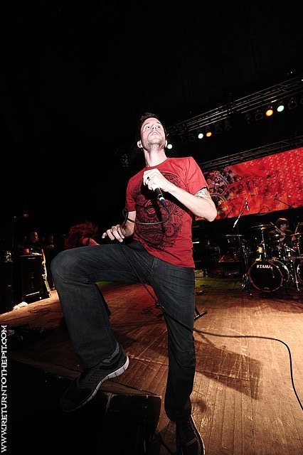 [between the buried and me on Apr 23, 2010 at the Palladium - Mainstage (Worcester, MA)]