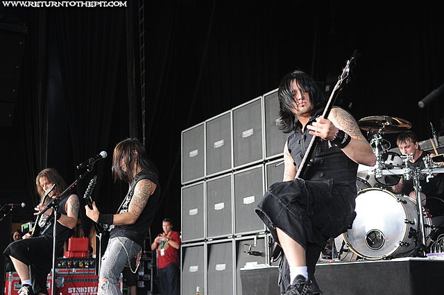[bullet for my valentine on Aug 4, 2009 at Comcast Center (Mansfield, MA)]