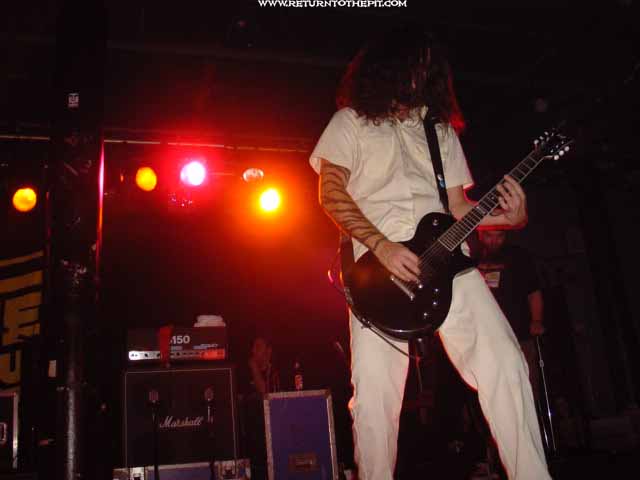 [in flames on Sep 28, 2002 at Lupo's Heartbreak Hotel (Providence, RI)]