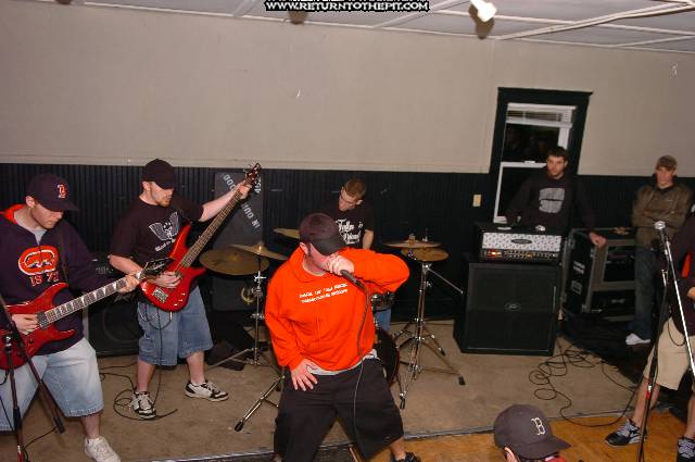 [in our blood on Oct 11, 2005 at Tiger's Den (Brockton, Ma)]