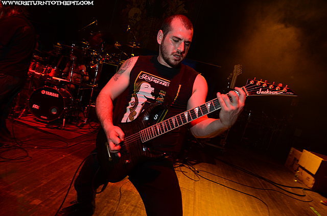 [job for a cowboy on Mar 22, 2012 at the Palladium (Worcester, MA)]