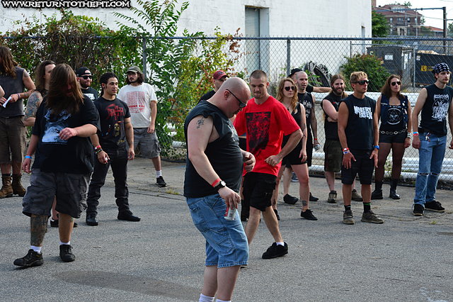 [parasitic extirpation on Jul 27, 2013 at Dusk - Outside Stage (Providence, RI)]