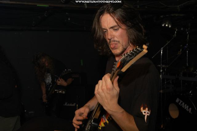 [the accursed on Oct 2, 2004 at the Bombshelter (Manchester, NH)]
