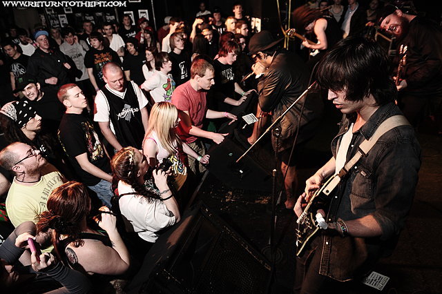 [the crimson armada on Apr 14, 2011 at the Palladium - Secondstage (Worcester, MA)]