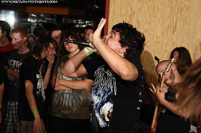 [through the eyes of the dead on Aug 11, 2009 at Rocko's (Manchester, NH)]