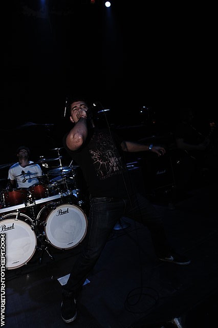 [through the eyes of the dead on Oct 15, 2010 at the Palladium - Mainstage (Worcester, MA)]