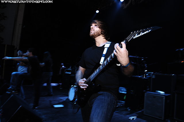 [through the eyes of the dead on Oct 15, 2010 at the Palladium - Mainstage (Worcester, MA)]